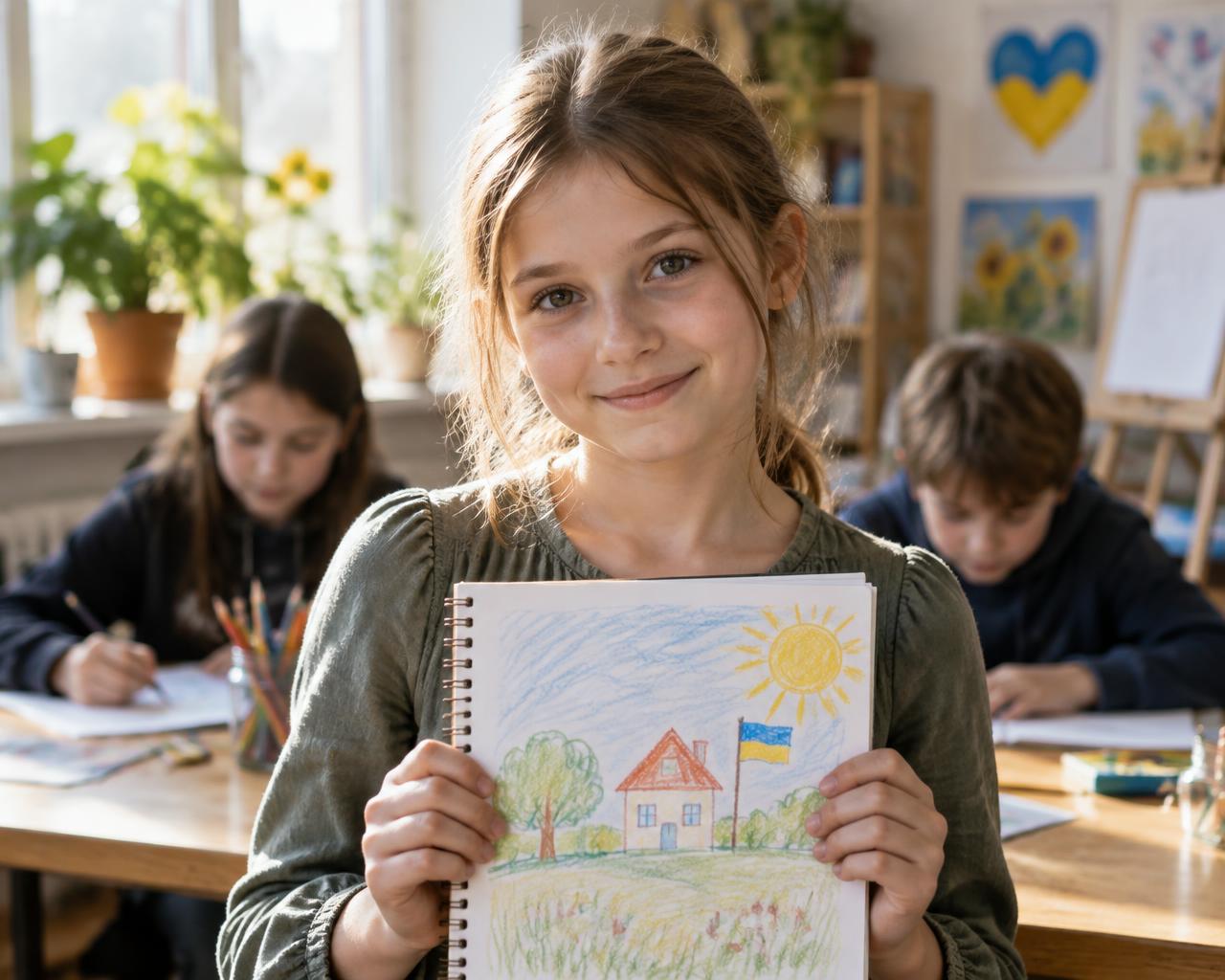 Ілюстративний портрет до історії: Марія